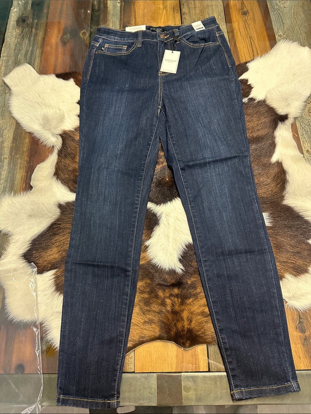 NWT Judy Blue Skinny High Waist Jeans - Dark Blue